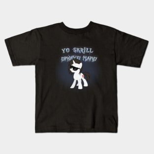 skrillex pony Kids T-Shirt